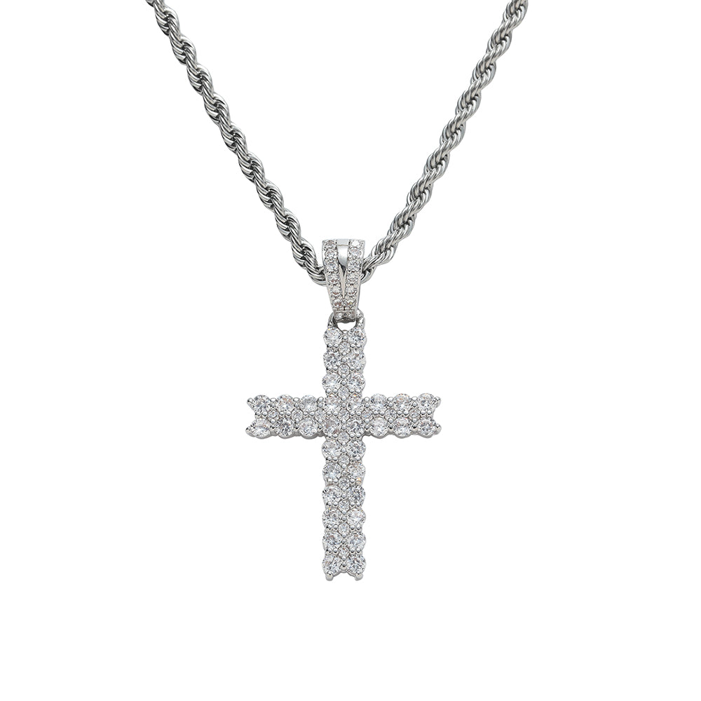 Cadena Cruz Full Ice