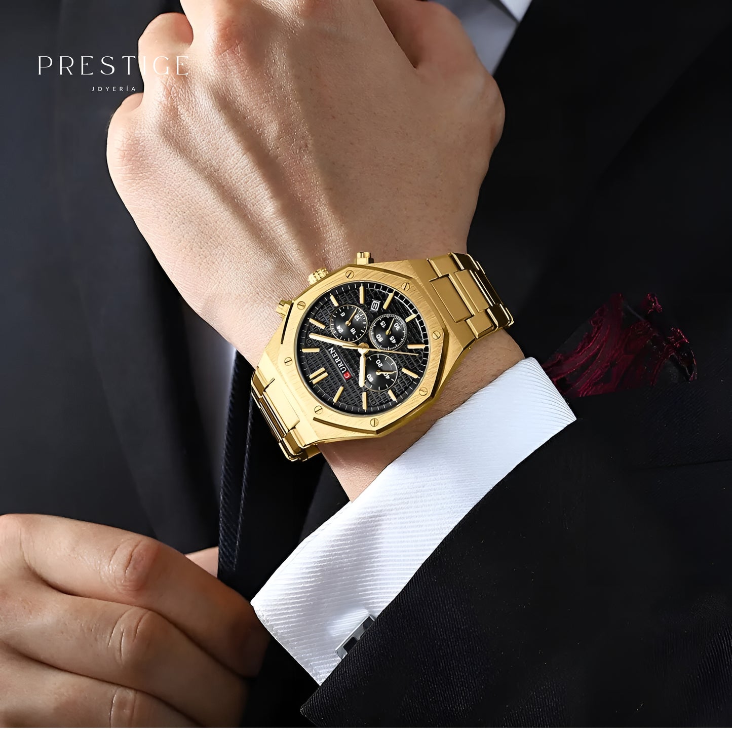Reloj Curren 8440 Majestic Gold