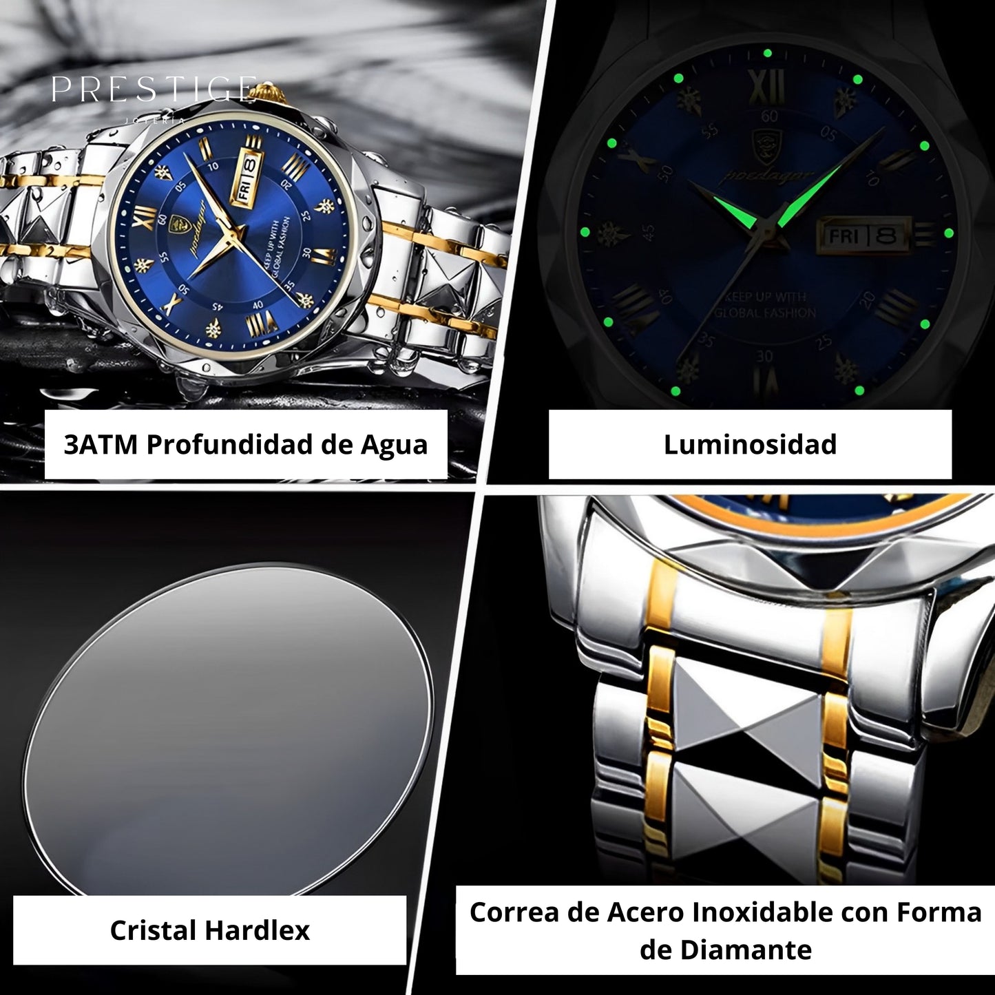 Reloj Poedagar 615 para Hombre
