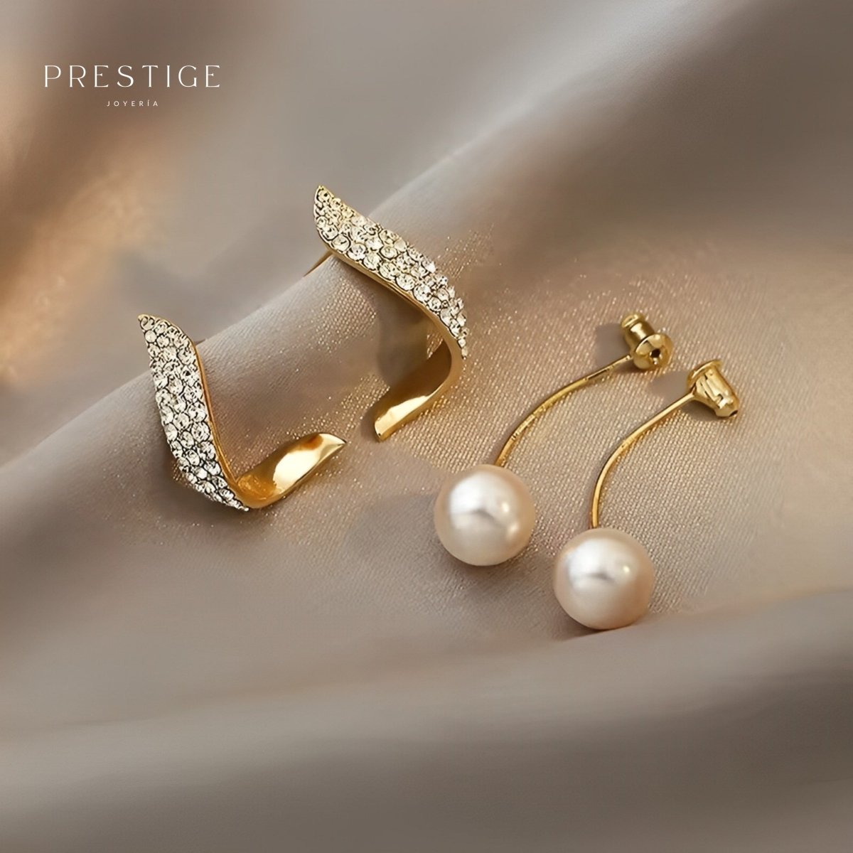 Aretes Encanto de Diamante - Prestige Joyería