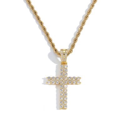 Cadena Cruz Full Ice