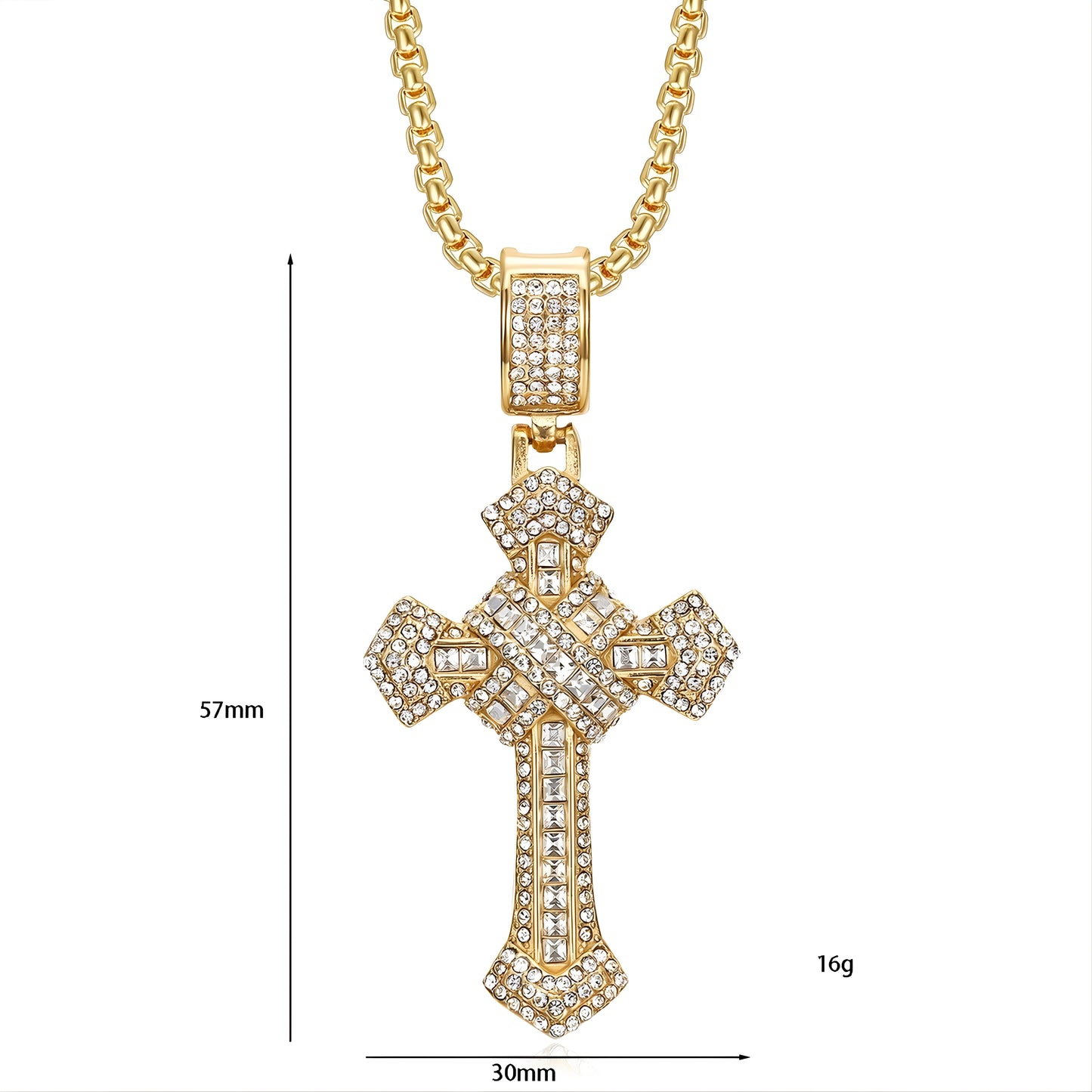 Cadena Majestic Cross
