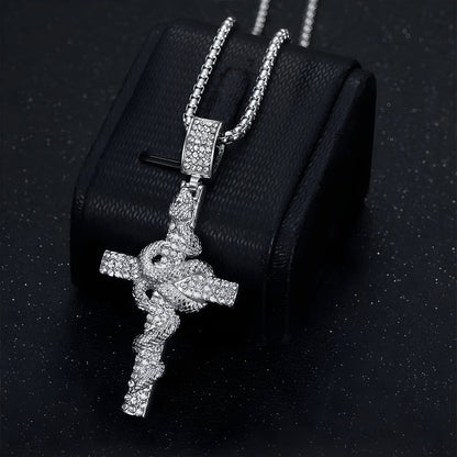 Cadena Cruz Serpiente Imperial - Prestige Joyería