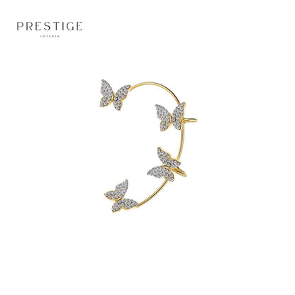 Ear Cuff de Mariposa (Oreja Izquierda) - Prestige Joyería