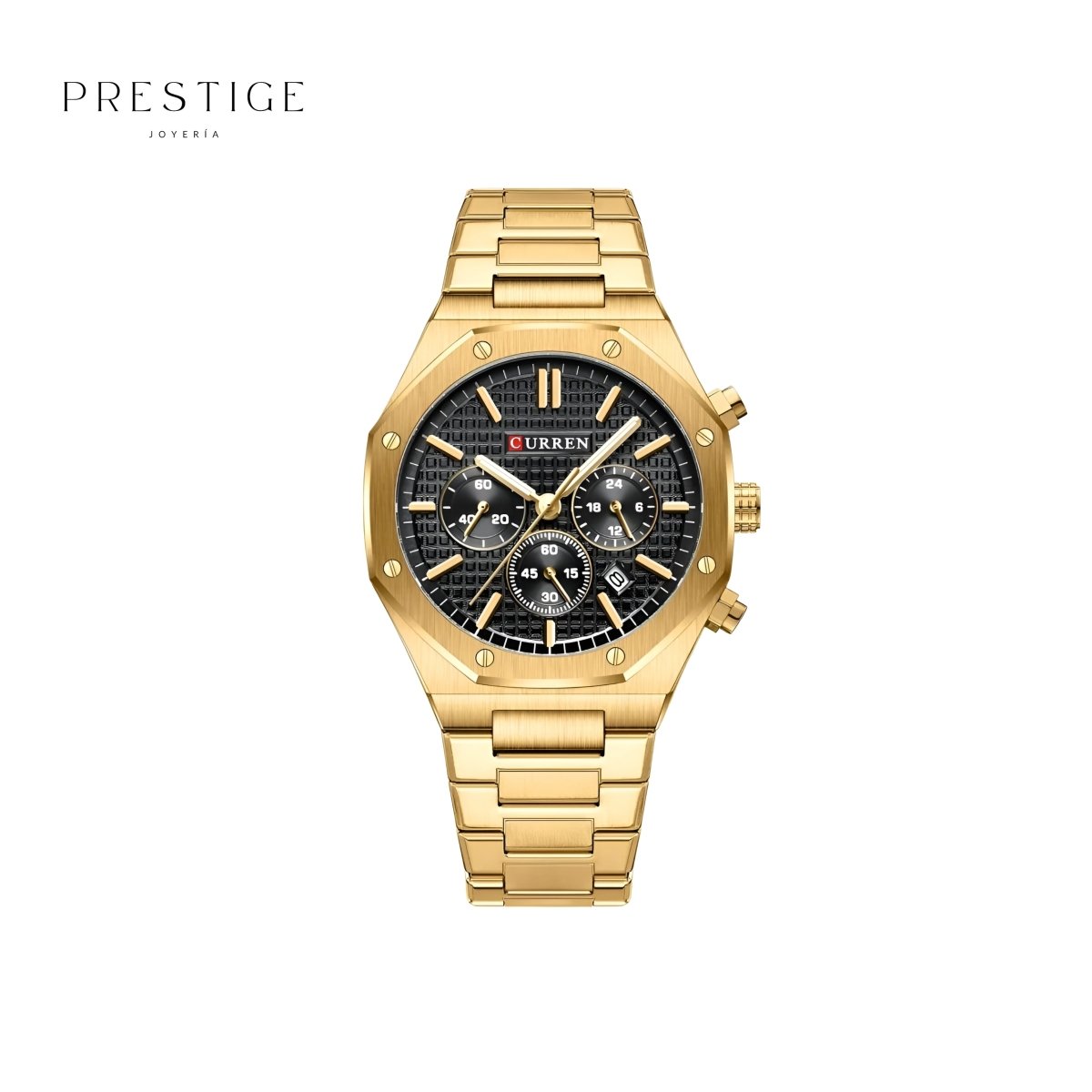 Reloj Curren 8440 Majestic Gold - Prestige Joyería