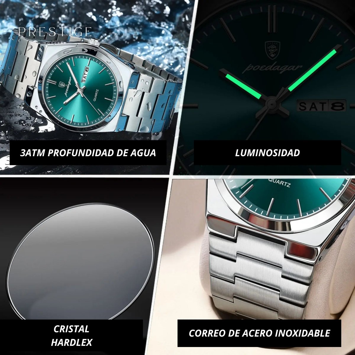 Reloj Poedagar de Lujo 930 para Hombre - Prestige Joyería