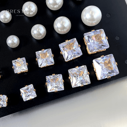 Set 30 Aretes Gold - Prestige Joyería